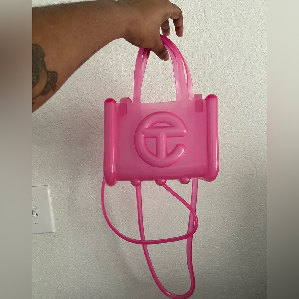 Pink jelly Telfar